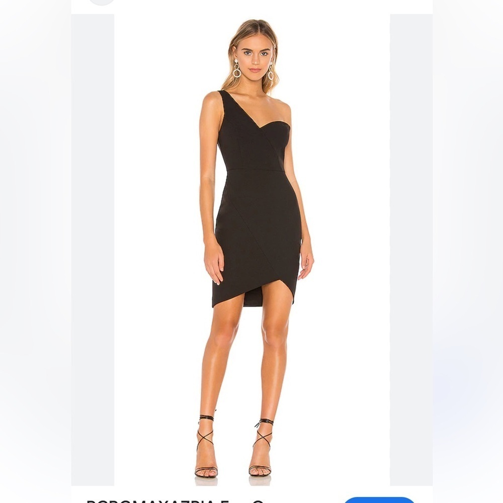BCBGMAXAZRIA One-shoulder Asymmetrical Cocktail Dress